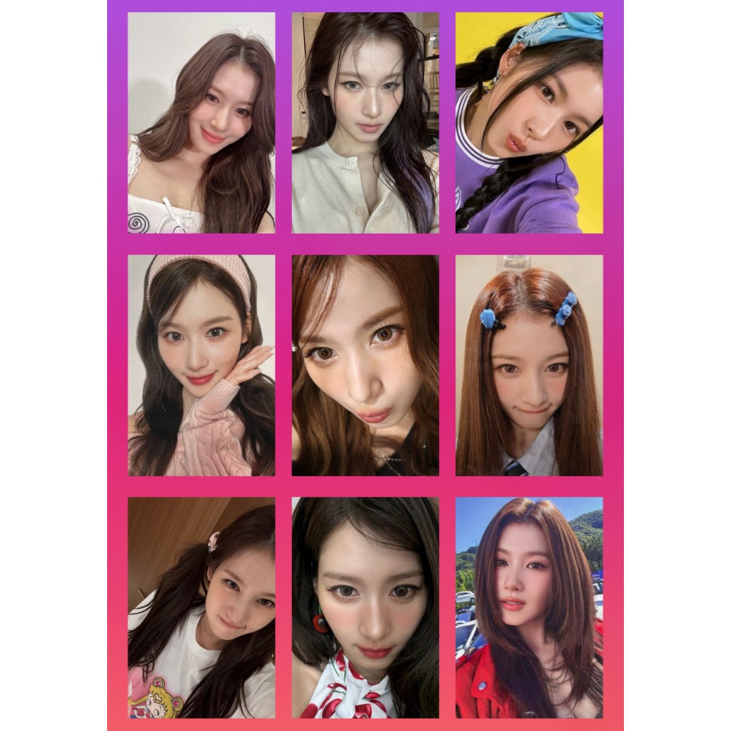 Selcas Photocards Sana TWICE HD | Lomo Card Fanmade Colecionável | Kpop Bias Collection|