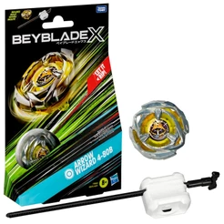 Beyblade X Pião E Lançador Arrow Wizard 4-80B - Hasbro F9582