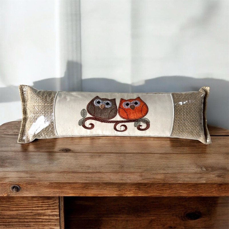 Peso de Porta bordado em Juta Plastificada  – Protetor para portas – Modelo bala - Brasil -copa do mundo em Oferta na Shopee