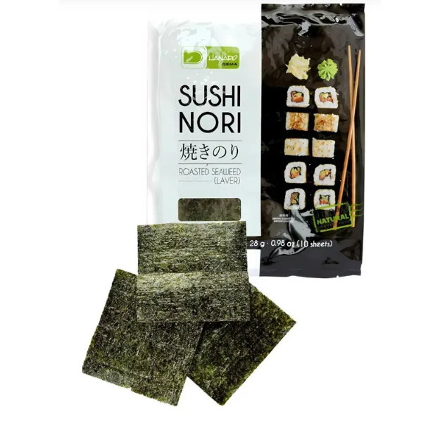 ALGA SUSHI NORI HANARO 10FLS 28GR