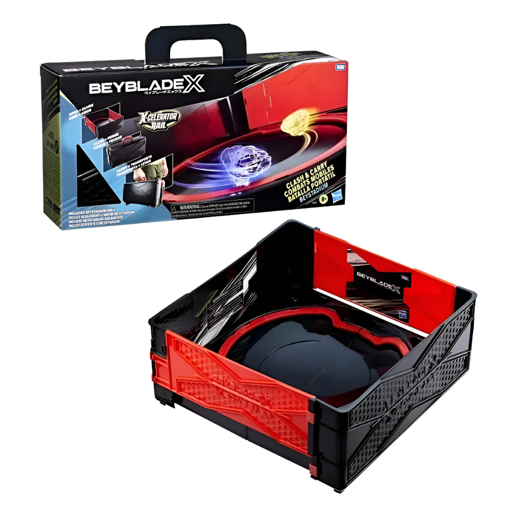 Arena Beyblade X Maleta Beystadium Portátil - Hasbro G0841 em Oferta na Shopee