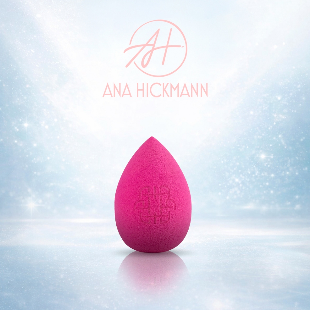 Classic Sponge Pink - Esponja de Maquiagem Rosa Ana Hickmann