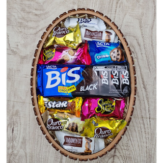 Cesta de Chocolates Para Presentear (Aniversário, Namorados, Amigo, Dia das Mães, Páscoa) em Oferta na Shopee