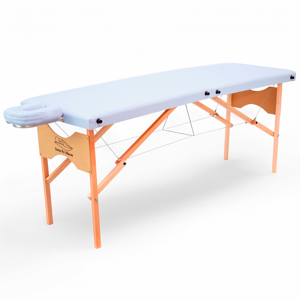 Maca Portátil Dobrável Pro01 Suporta 300kg – Maleta para Massagem, Estética, Tatuagem, Cílios, Lash