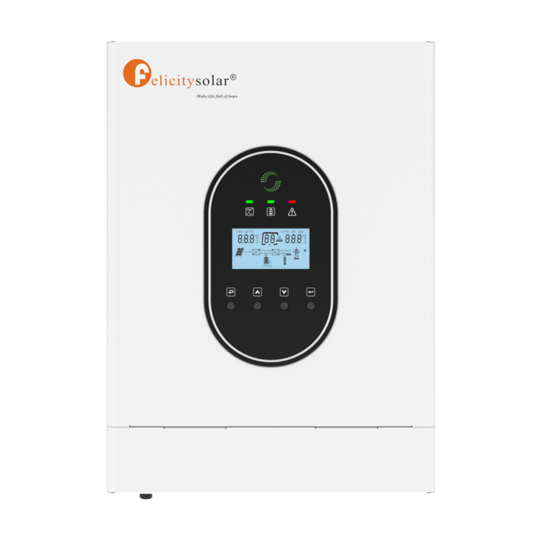 Imagem Inversor Solar Hibrido 1000w 12v 120v Mppt60a Felicity Solar