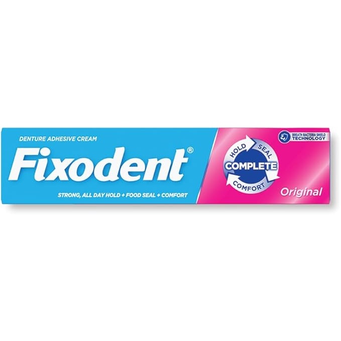 Creme Adesivo para Dentadura Original 68g, Fixodent.--promoção