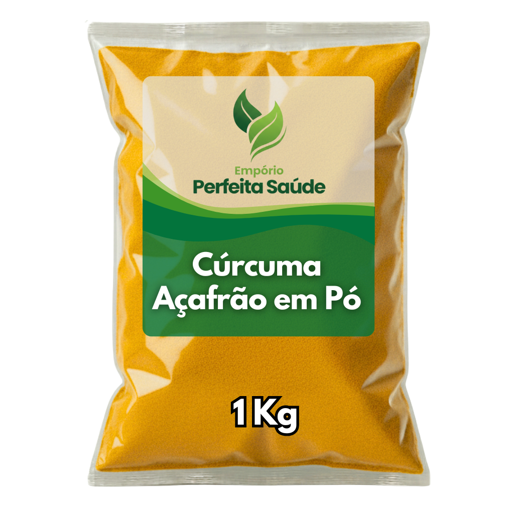 Cúrcuma Açafrão da Terra em Pó 100% Pura 250g, 500g 1Kg em Oferta na Shopee