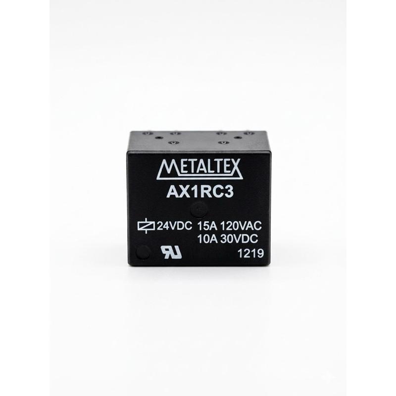 Relé Metaltex AX1RC3 - 24V | 15A 120VAC  – 5 Pinos - 1 Contato Reversivel - Original e Confiável