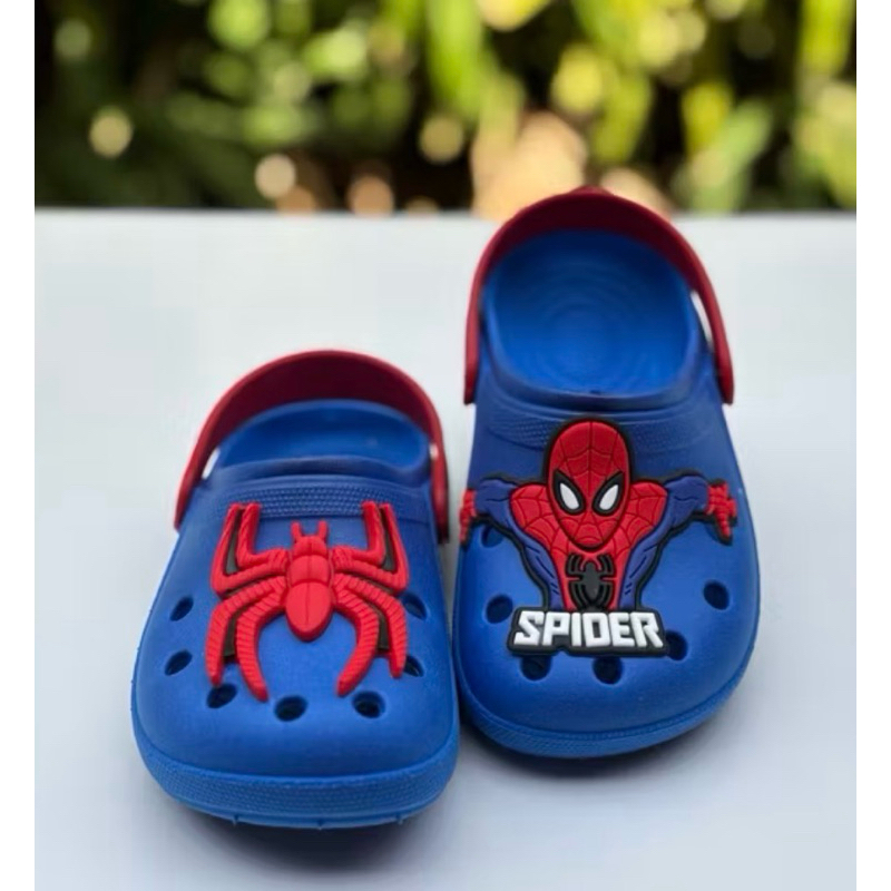 ￼Babuche Emborrachado  do Homem Aranha Infantil