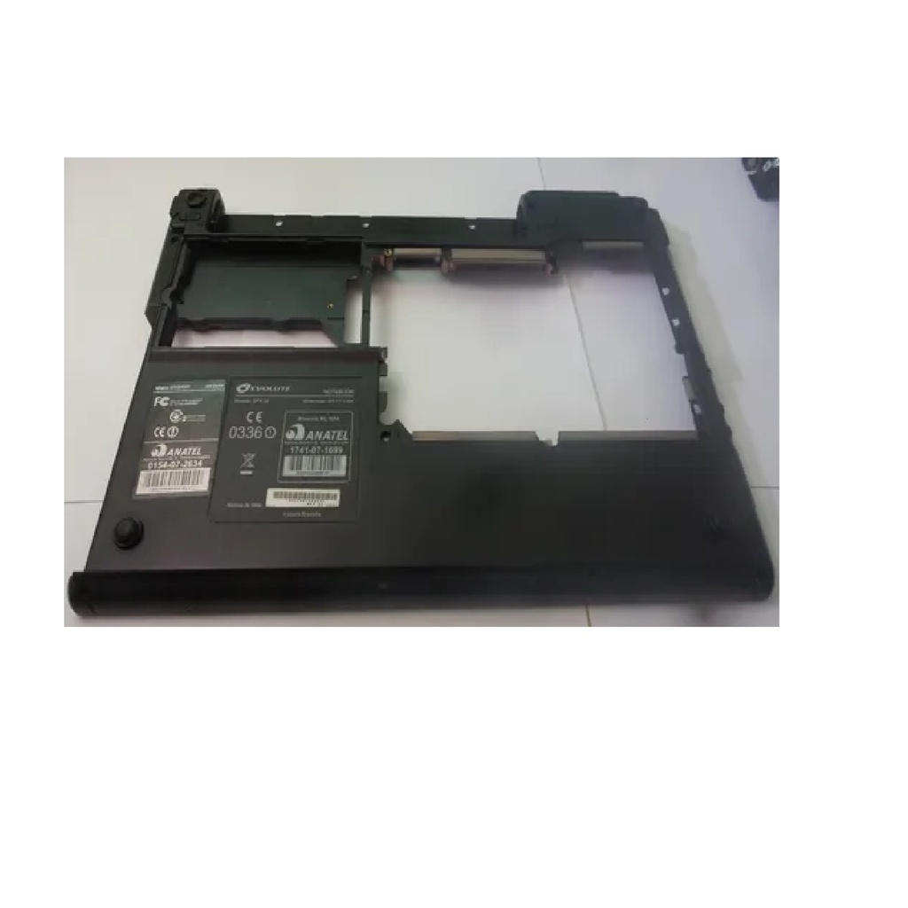 Carcaça Base Inferior Com Botões Notebook Evolute Sfx 35