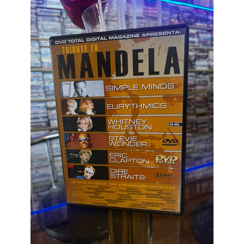 Dvd “Tribute To Mandela” - Vários Artistas