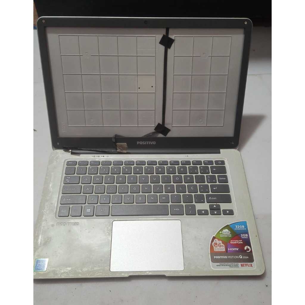 Carcaça completa notebook Positivo Motion Q232A