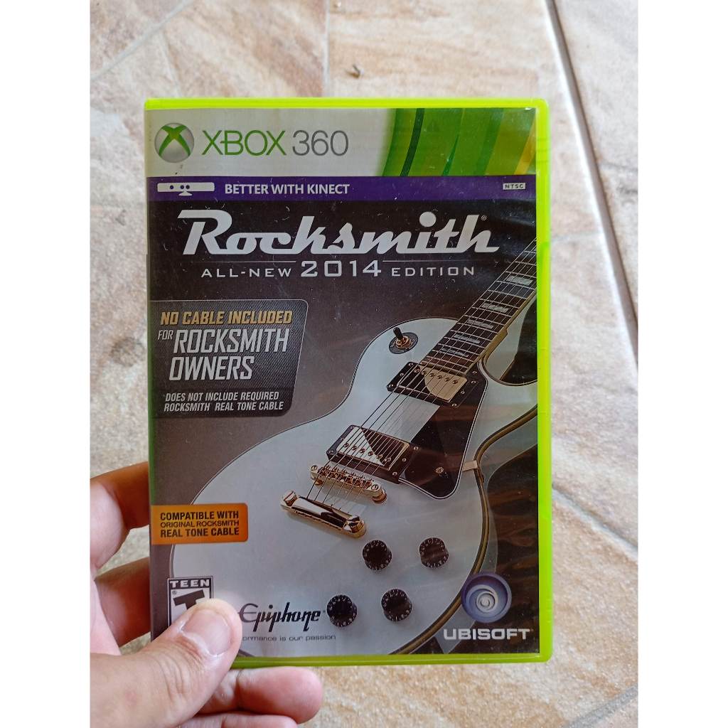 Rocksmith all new 2014 original xbox 360