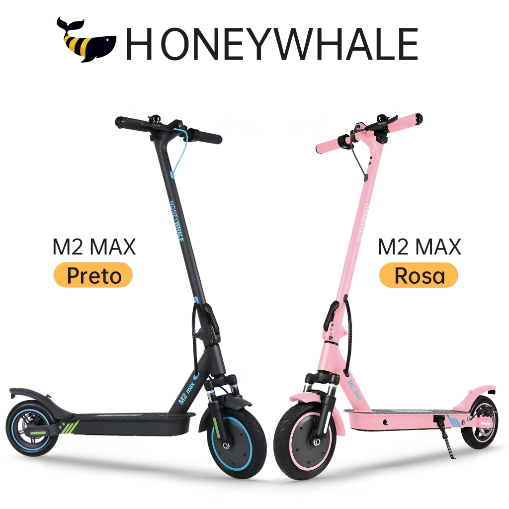 HONEYWHALE M2 MAX Patinete Elétrico Adulto, 500W Scooter Eletrica, 32KM/H, 22KM Autonomia Máxima