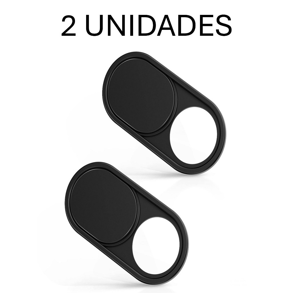 Kit 2, 3, 5, 10 Unid Tampa Privacidade Preto para Webcam, Notebook e Celular Anti Espião (NOVO)