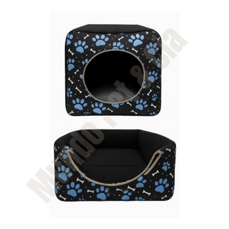 casinha cama toca lglu 3 em 1 para cães e gato tamanhos P,M,G, fundo impermeável colchão removível  linha Premium
