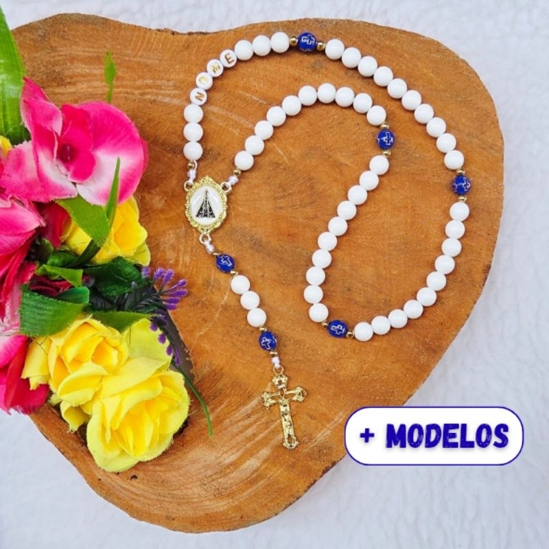 Terço Rosário Personalizado (enviar nome)