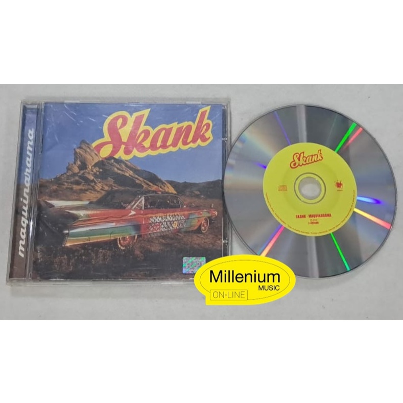 CD Skank  Maquinarama 2000 Orioginal Gravadora Colecionador Ótimo Estado