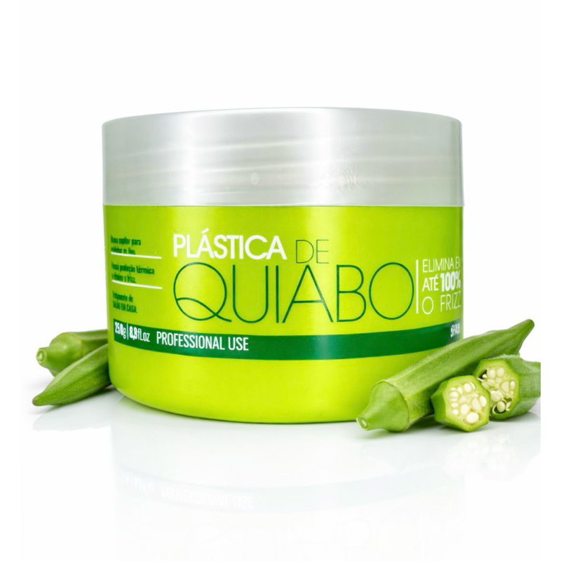 Botox Plástica De Quiabo Glatten Profissional 250g