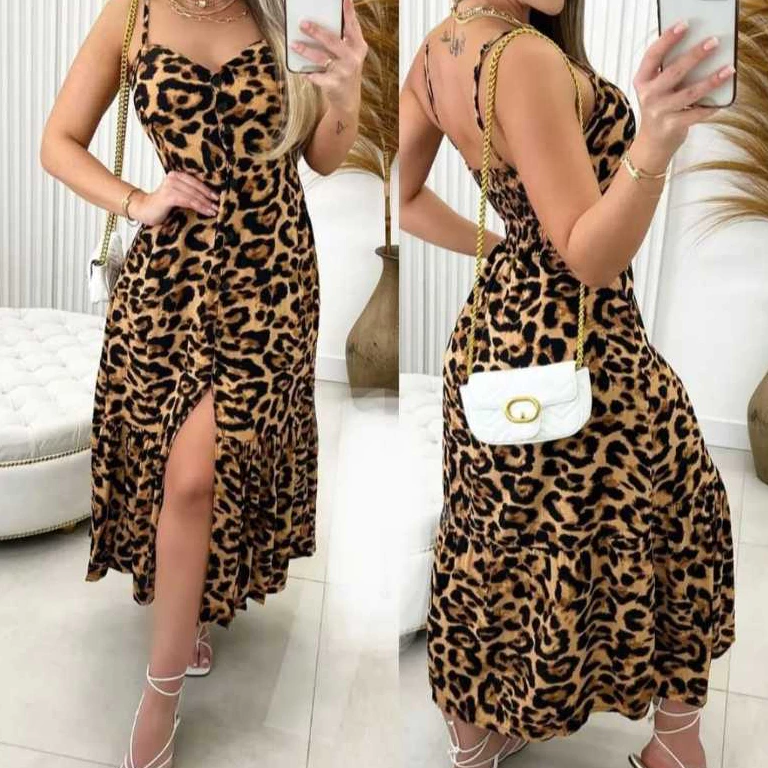 Vestido  MIDI  no crepinho Elegante Com Regulador Com Bojo e Forro Modelo Botão Frontal — imagem 1