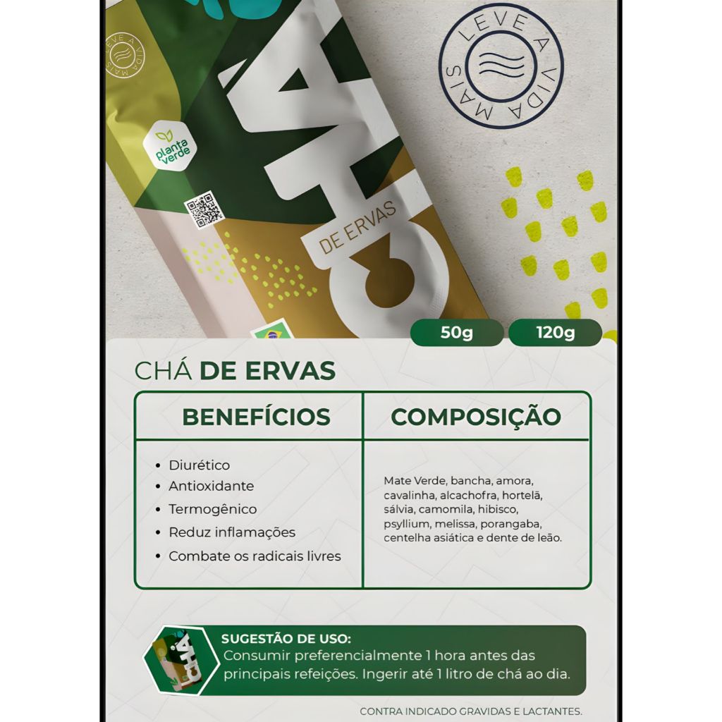 Chá de Ervas 120g