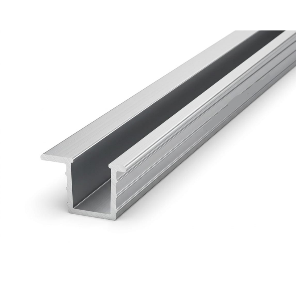 Trilho Superior Inferior Para Porta de Correr Guarda Roupa T16 (Cortado na medida a escolher o tamanho)
