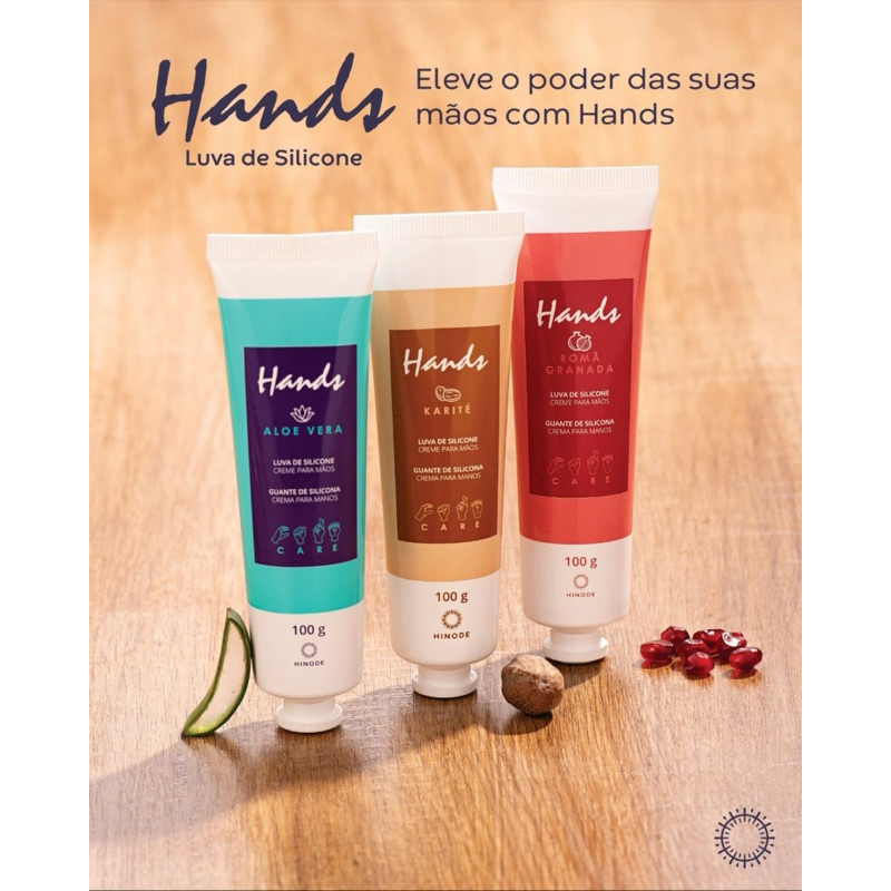 Luva de Silicone Hinode Karité - O Melhor Creme para Mãos