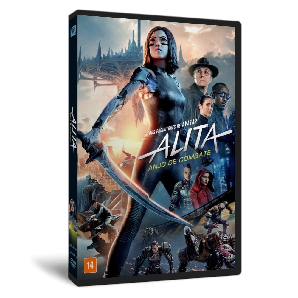DVD Alita: Anjo de Combate - 2019 - (Dual-Audio) - 1080p HD Por 25.99