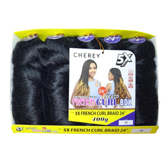 Cherey French Curl Box Braid 400g - 60cm em Oferta na Shopee