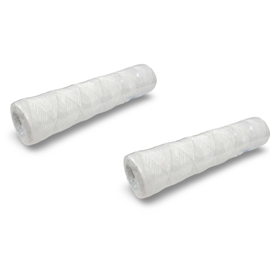 KIT 2 Elemento Filtrante De Barbante 10 Polegadas - 5 Micras