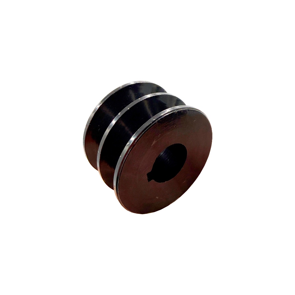 Polia de Ferro para Motor Estacionário Eixo 3/4 19,05mm Correa Tipo V Carbon Fak