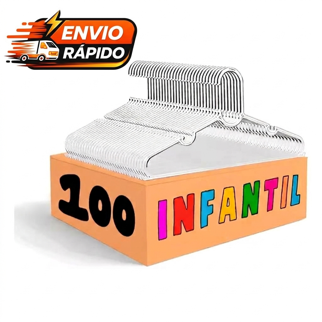100 cabides infantil acrilico preço de atacado direto da fabrica em Oferta na Shopee