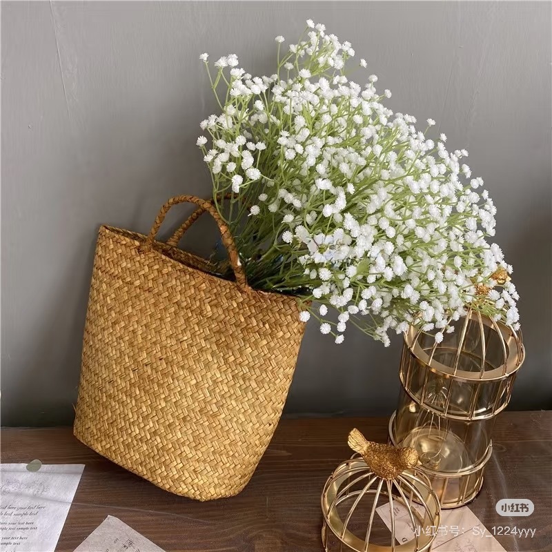 Promoção Kit Buque Mosquitinhos Gypsophila Artificial Decoração Casamento, Arranjos, Decorar Festas！