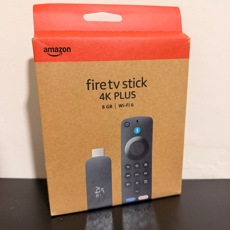 Amazon Fire TV Stick 4K Plus com Alexa / 8GB / Wi-Fi 6 - Preto