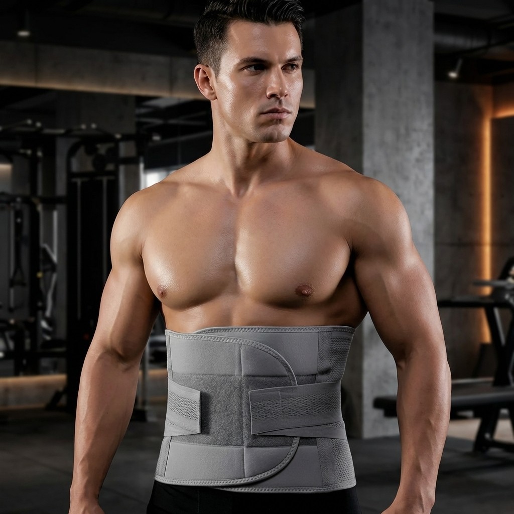 Cinta Faixa Modeladora Emagrecedora Perder Barriga Redutora Medida Cintura Postura Emagrecer em Oferta na Shopee