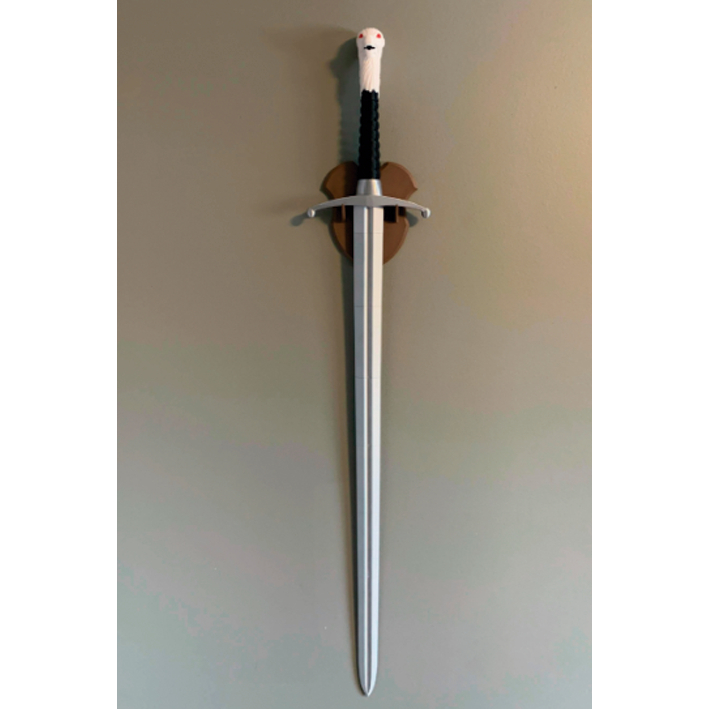 Réplica Espada Longclaw Garra Longa John Snow Game Of Thrones Impressão 3D Cosplay Decoração