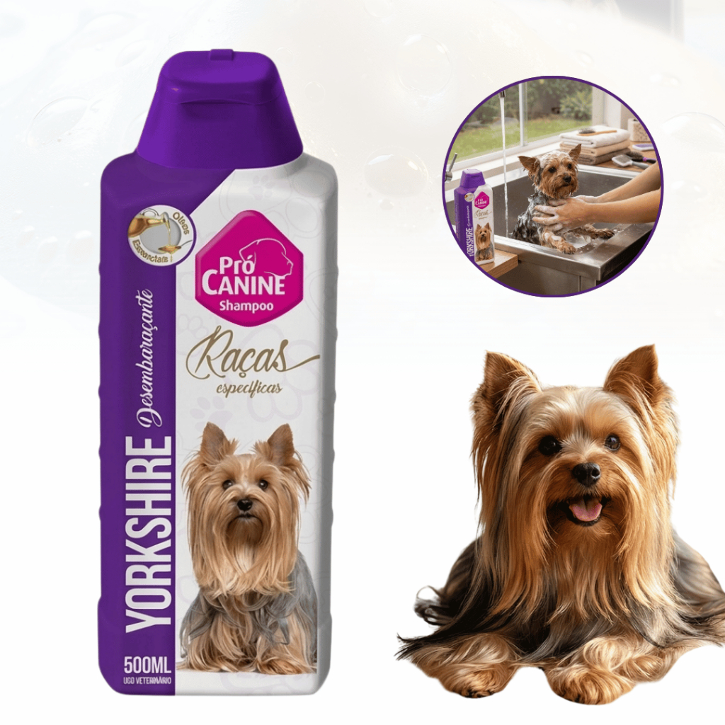 Shampoo para Cachorro Raças Yorkshire PróCanine 500ml