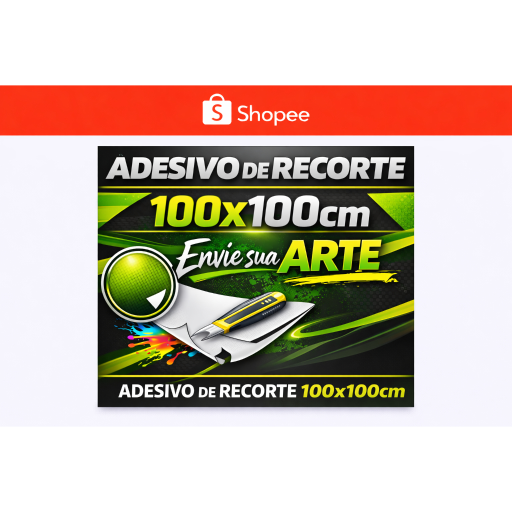 Adesivo Super aderente I Tamanho Premium: 100x100cm I Melhor opção do mercado