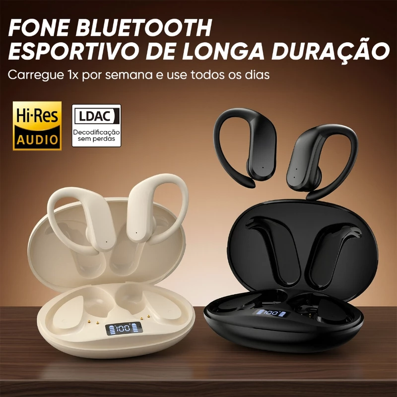 Fone de Ouvido Esportivo Sem Fio Bluetooth da Inova — foto 9