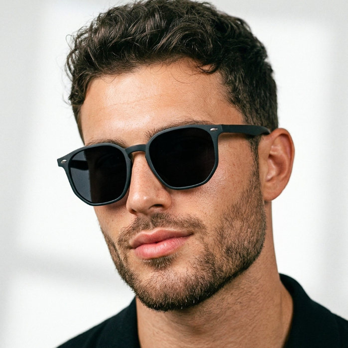 Imagem Óculos de Sol Tulum Hexagonal Premium Mais Vendido Flexível Praia Verão uv400 Feminino Masculino