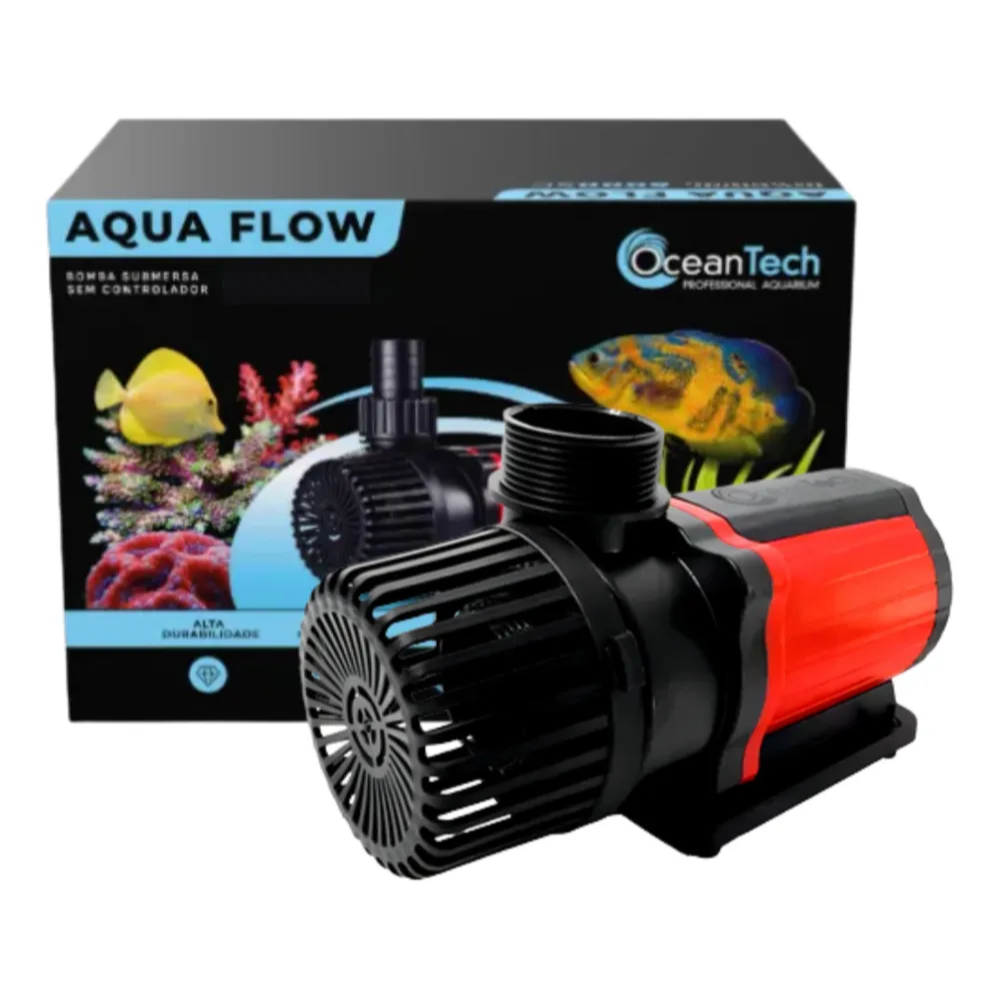 Bomba Sem Controlador SC 20.000 L/h Ocean Tech Aquário Lago Marinho Água Doce ou Salgada Silenciosa