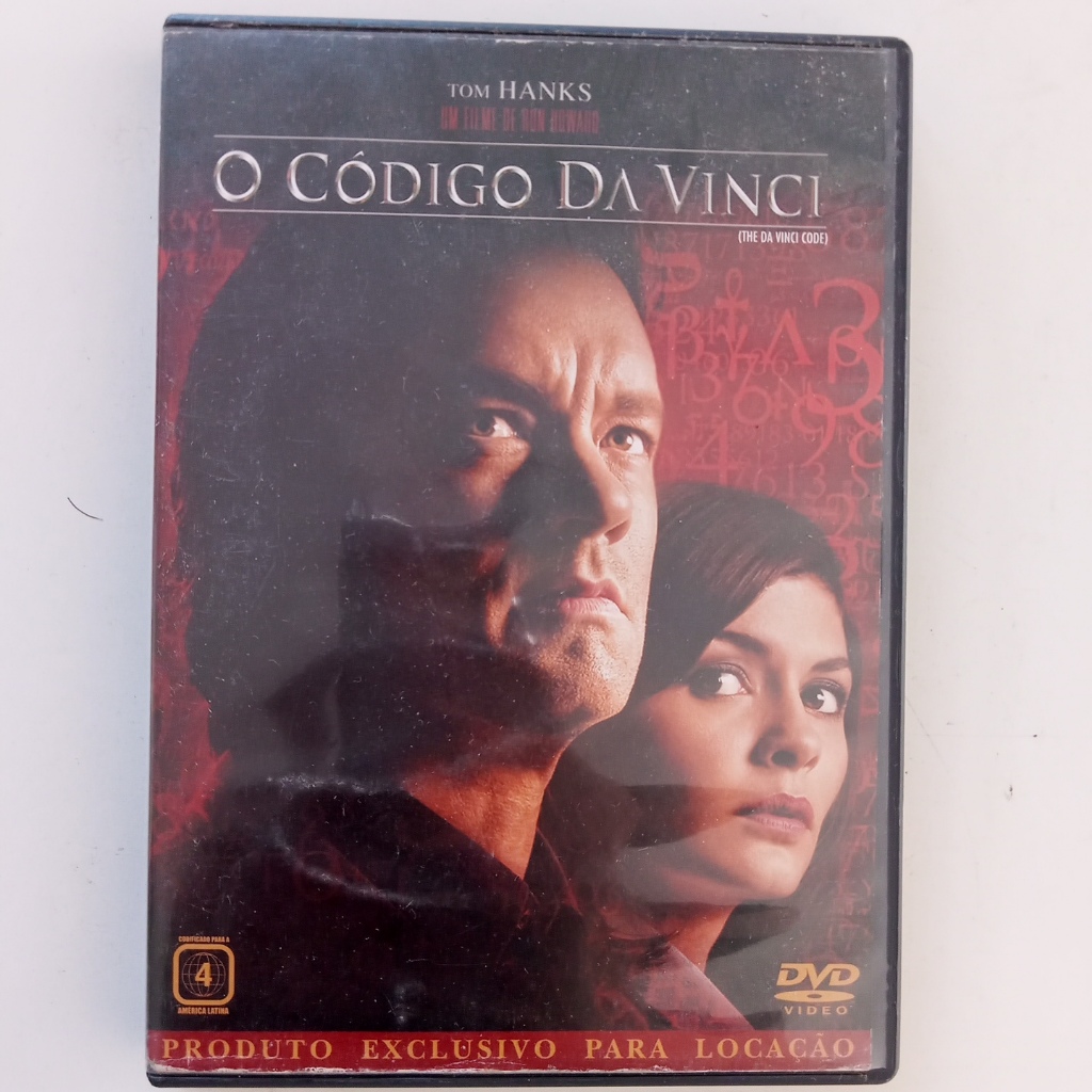 Dvd O Código Da Vinci Com Tom Hanks