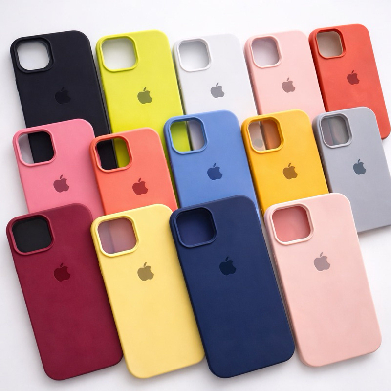 Capinha Capa Case iPhone 14 / 14 Pro / 14 Pro Max Silicone Premium Interior Aveludado Antichoque Proteção Câmeras