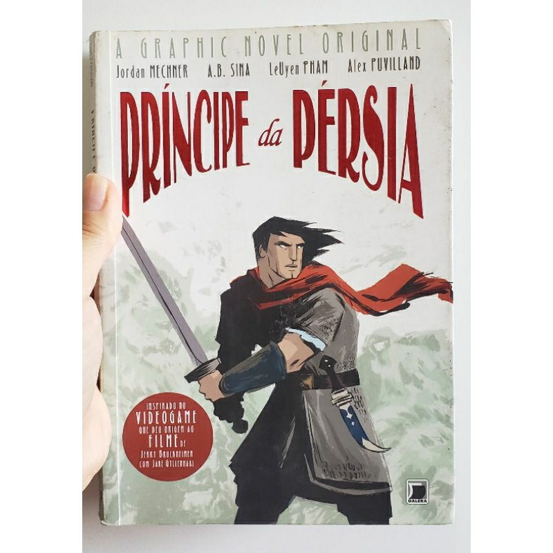 Graphic Novel Príncipe da Pérsia - Jordan Mechner e A.B. Sina
