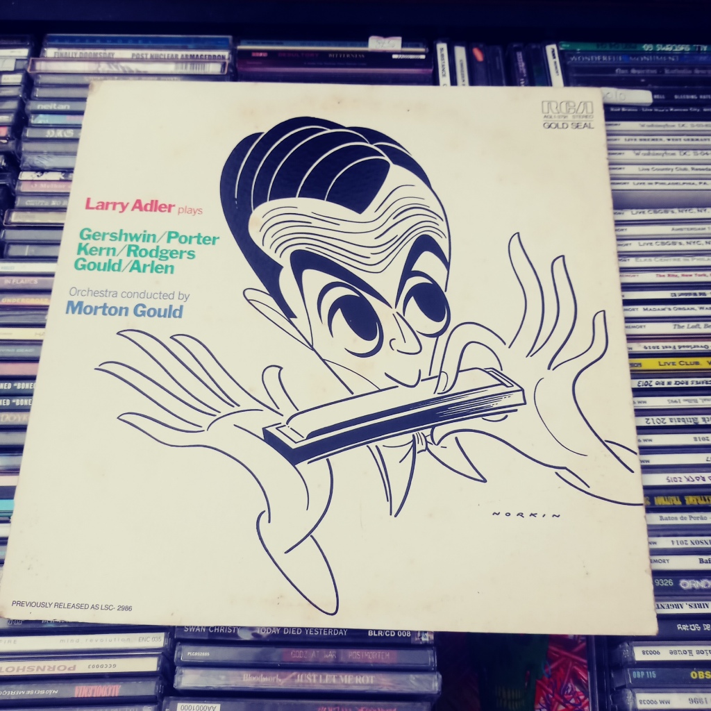 LARRY ADLER ( PLAYS PORTER- KERN- RODGERS- ARLEN- GERSHWIN ) LP- VINIL IMPORTADO