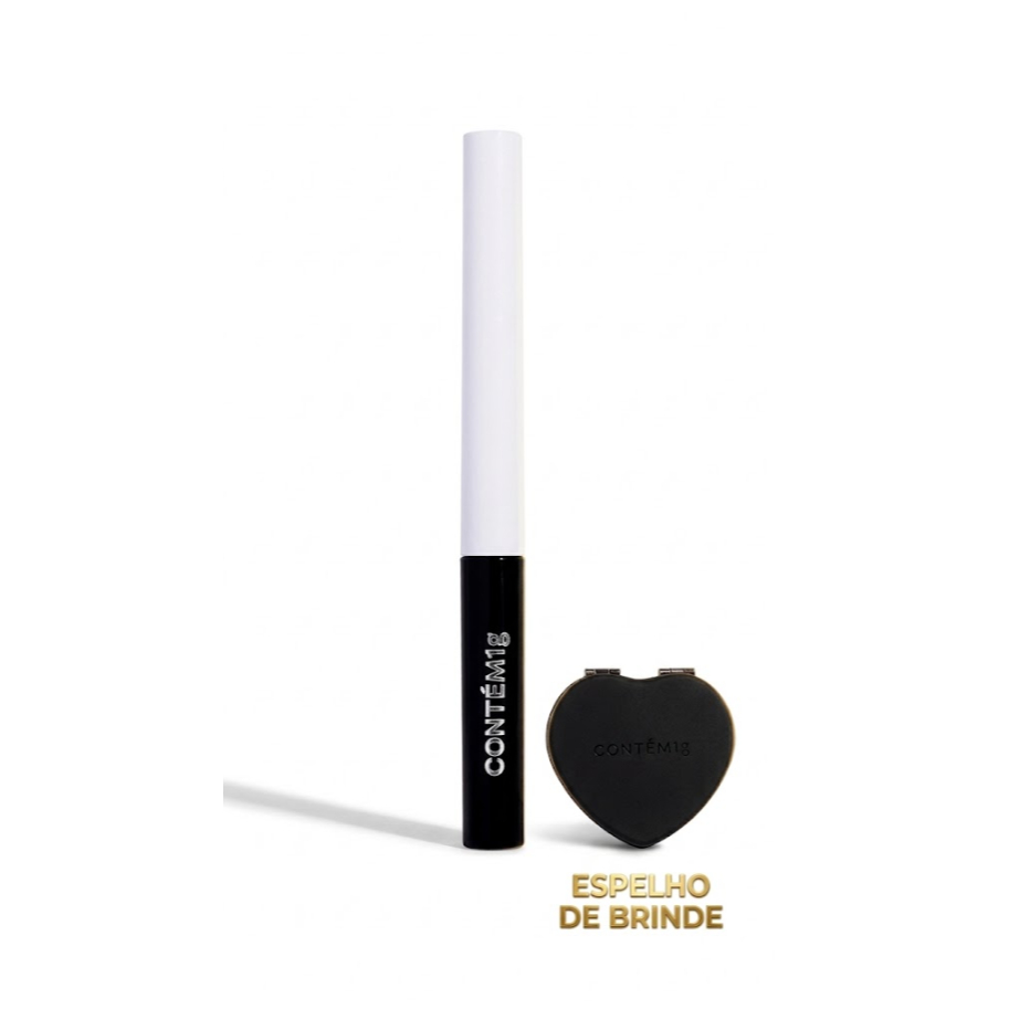 Delineador Líquido Ultra Matte Branco Contem 1g