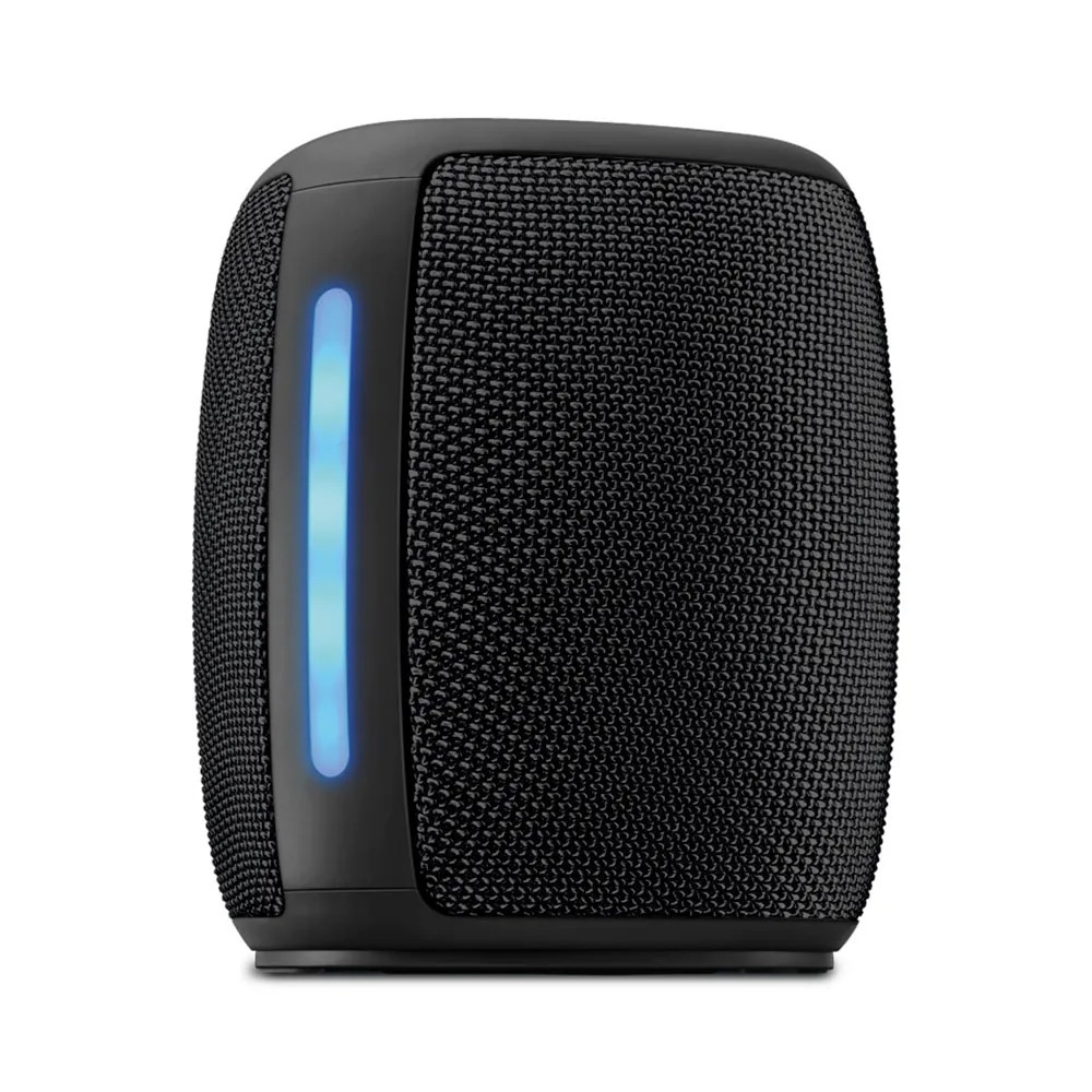 Caixa de Som AIWA Speaker, 15W, Bluetooth, IPX4, RGB, AWS-SP-03-B Preto