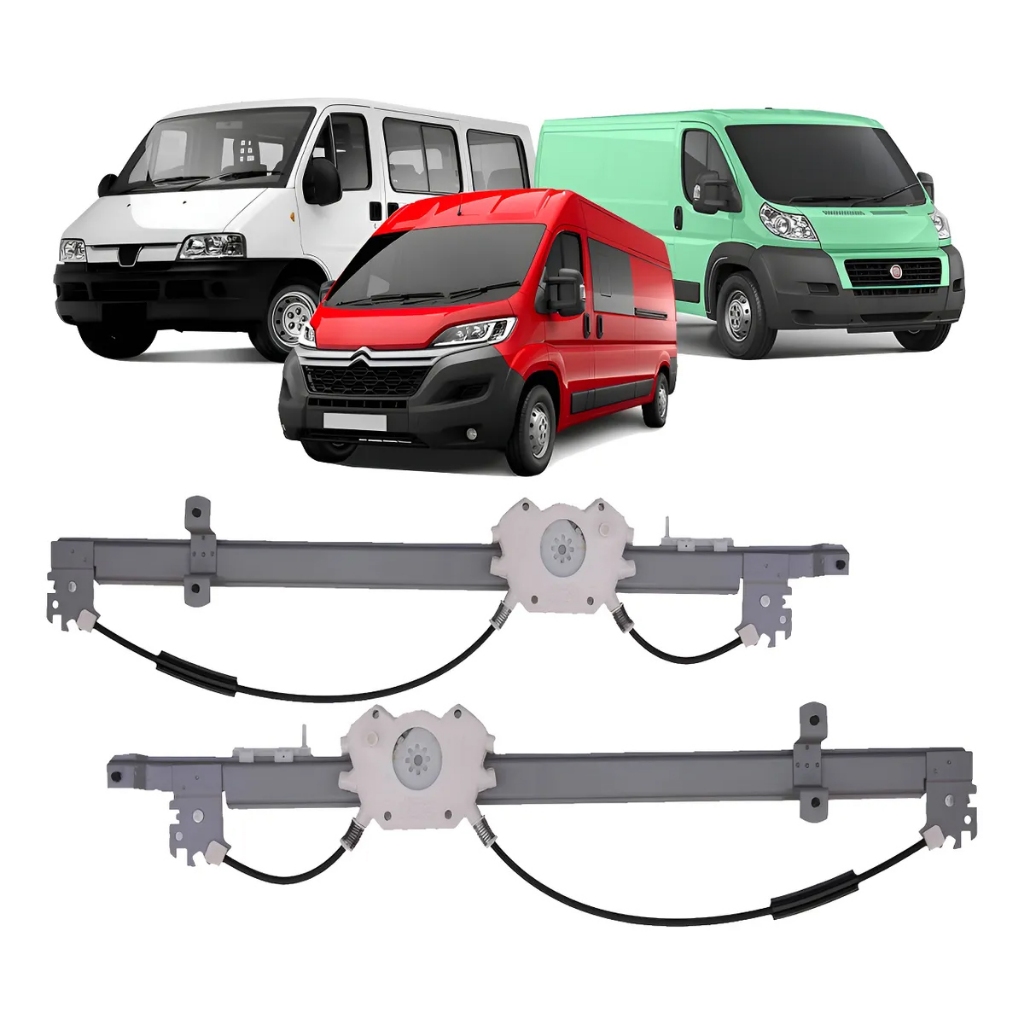 Máquina Vidro Elétrico Dianteiro Boxer 2000 A 2016