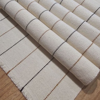 Jogo Americano Luxo 7 peças Artesanal Tear 1 caminho e 6 lugares Decoração Chic em Oferta na Shopee