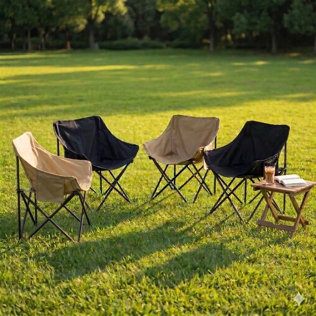 Conjunto de 2 Cadeiras de Pesca e Camping - Kit Completo para Sua Aventura